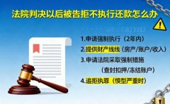 法院判決以后被告拒不執(zhí)行還款怎么辦？