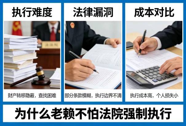 為什么老賴不怕法院強制執(zhí)行